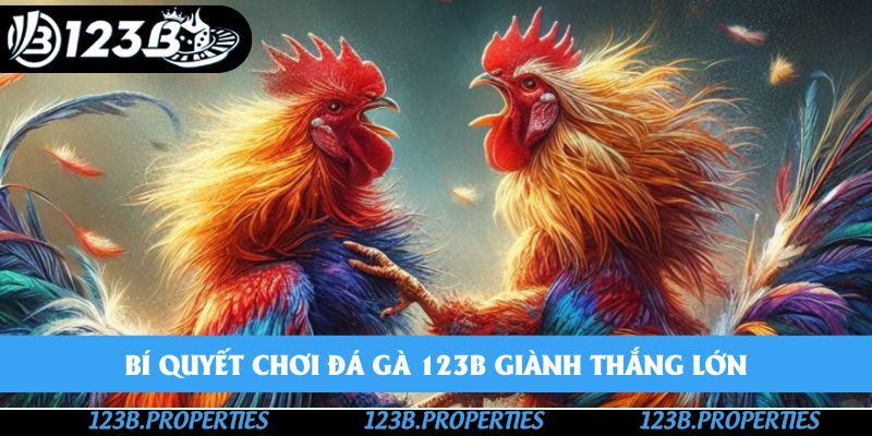 Bí quyết chơi đá gà 123B giành thắng lớn